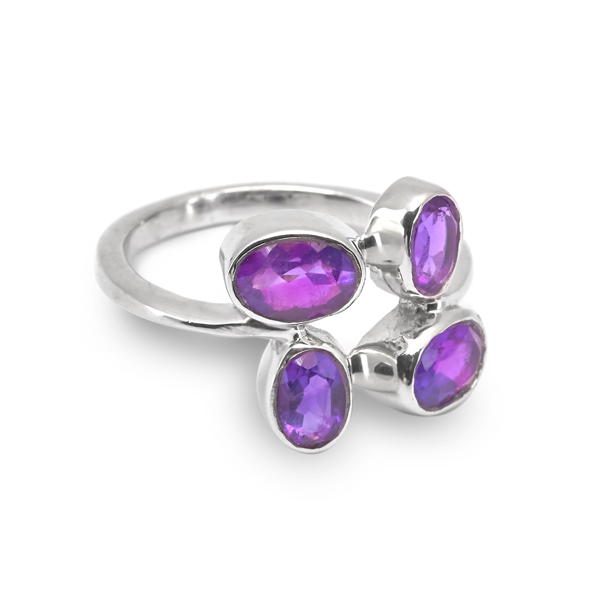 Bague amethyste argent Tessa